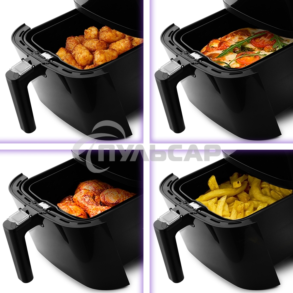 Аэрогриль Kitfort KT-2215 1500Вт черный