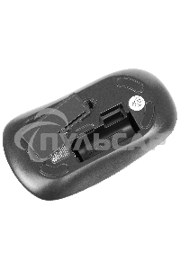 Комплект клавиатура + мышь Оклик 300M клав:серый мышь:серый/черный USB беспроводная slim