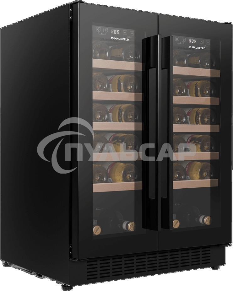 Винный шкаф встраиваемый Maunfeld MBWC-112S40