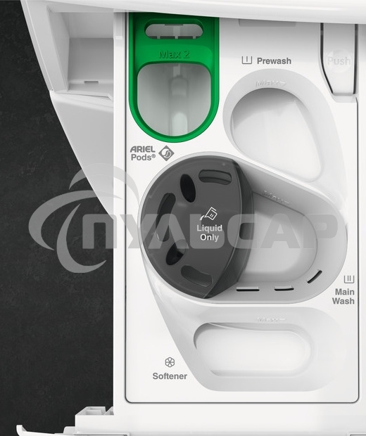 Стирально-сушильная машина AEG LWR85165O белый загр.фронтальная макс.:10кг 1551об/мин класс: A