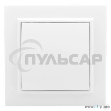 Выключатель 1-клавишный СП,10А, белый EKF Basic Минск