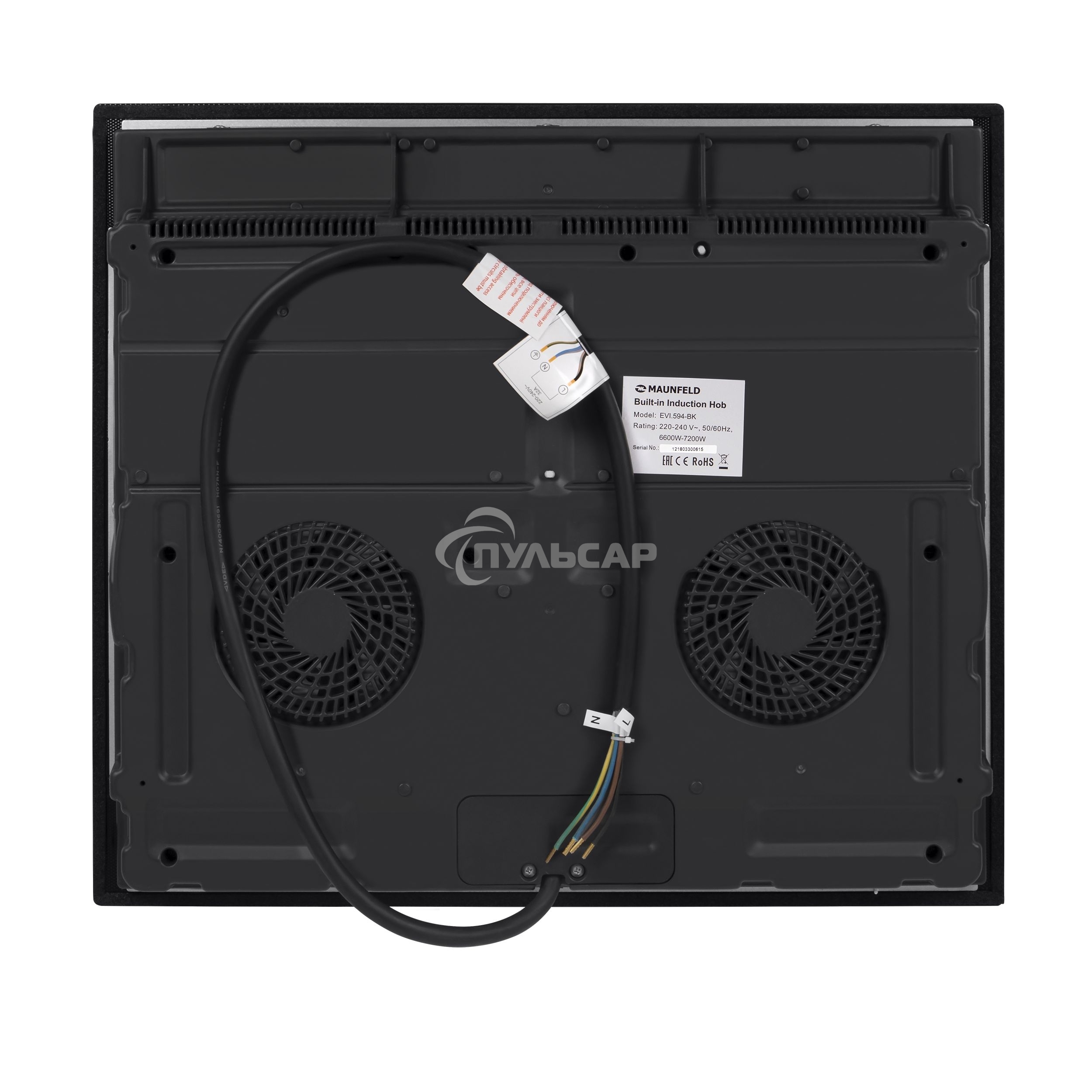 Индукционная варочная панель Maunfeld EVI.594-BK черный