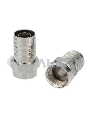 Разъем F Rexant RG-6, обжим