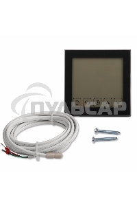 Терморегулятор сенсорный с автоматическим программированием Rexant, R200B, черный