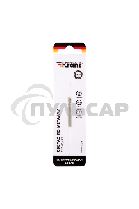 Сверло по металлу 1,5х40х18 мм HSS (2 шт. в упаковке) DIN 338 Kranz