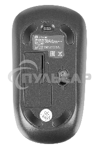 Комплект клавиатура + мышь Оклик 300M клав:серый мышь:серый/черный USB беспроводная slim