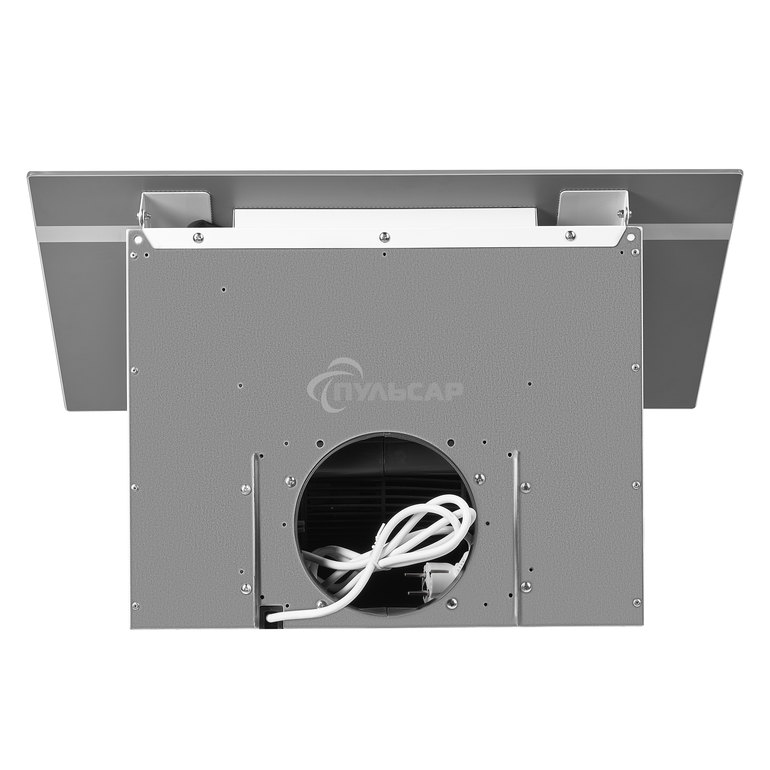 Вытяжка каминная Maunfeld Amber 60 Glass белый, 60 см, 1050 куб. м/ч, 55 дБ