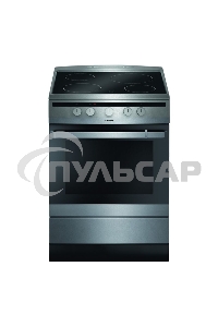 Плита электрическая Hansa FCCX64000 серебристый, конфорок 4 шт, духовка 69 л, 60 см x 85 см x 60 см