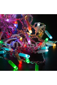 Гирлянда Neon-night Айсикл (бахрома) светодиодный, 4,8 х 0,6 м, прозрачный провод, 230 В, диоды RGB, 176 LED