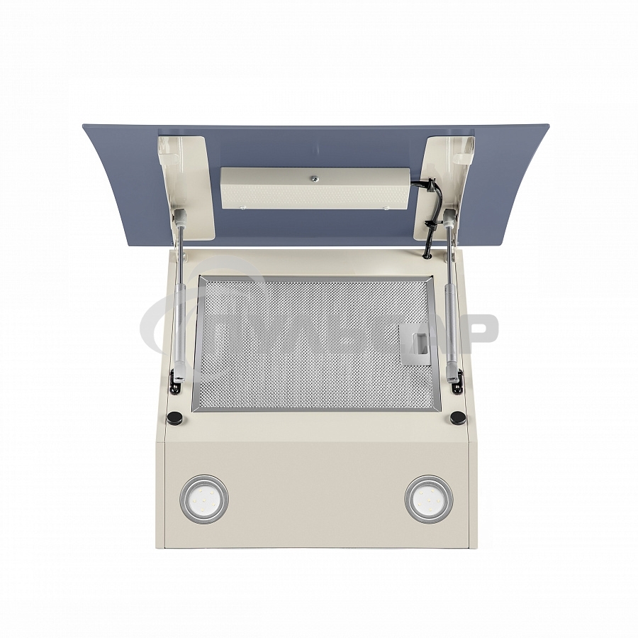 Вытяжка наклонная Maunfeld Sky Star Chef 60 бежевый, 60 см, 1000 куб. м/ч, 54 дБ