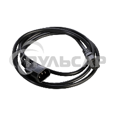 Шнур питания с заземл. IEC 60320 C13/IEC 60320 C14, 10А/250В (3x1,0), длина 1,8 м. (R-10-Cord-C13-C14-1.8)