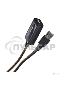 Кабель USB2.0-repeater, удлинительный активный <Am-->Af> 5м, Telecom <TUS7049-5M>