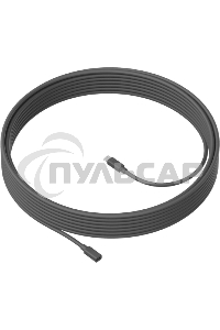 Кабель LOGITECH MeetUp 10m Mic Cable - GRAPHITE - WW - MEETUP 10M MIC CABLE