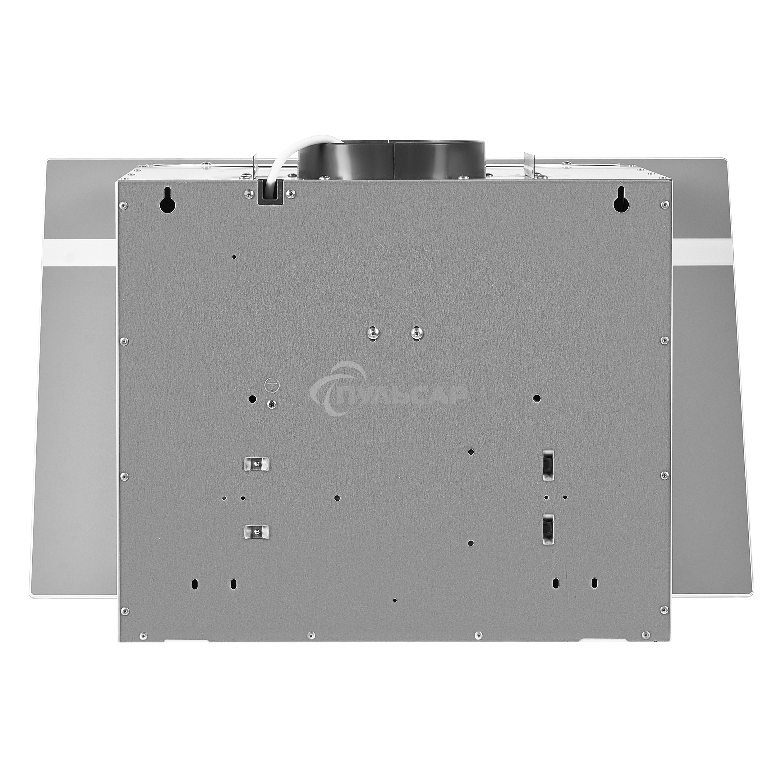 Вытяжка каминная Maunfeld Amber 60 Glass белый, 60 см, 1050 куб. м/ч, 55 дБ