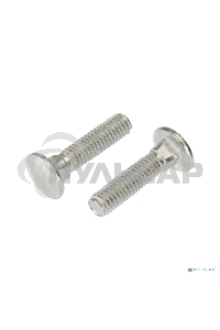 Болт мебельный KRANZ DIN 603, 6х25, короб (50 шт./уп.)