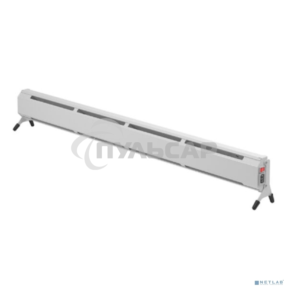 Конвектор плинтусный СОКОЛ 60-0124, черный, 450 Вт, 15 м2