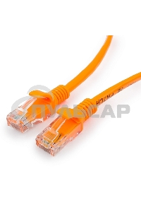 Патч-корд UTP Cablexpert PP12-0.5M/O кат. 5e, 0.5м, литой, многожильный (оранжевый)