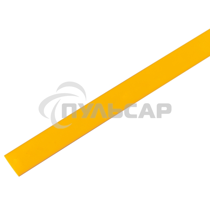 Термоусадочная трубка 8,0/4,0 мм, желтая, упаковка 50 шт. по 1 м PROconnect