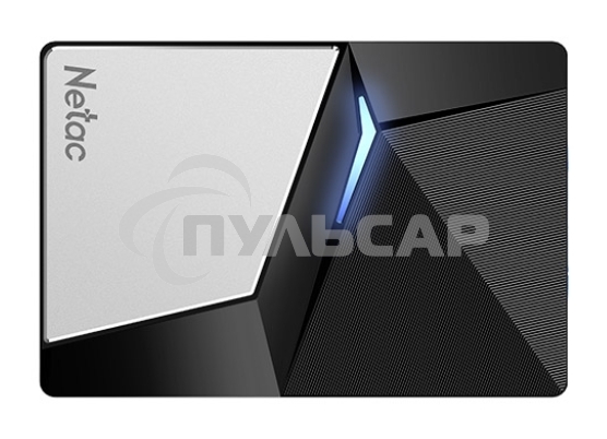 Внешний SSD Netac Z7S, 480 GB, USB 3.2 Gen 2 Type-C, R/W 550/480, черный