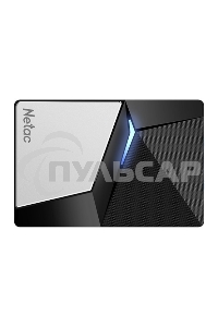Внешний SSD Netac Z7S, 480 GB, USB 3.2 Gen 2 Type-C, R/W 550/480, черный