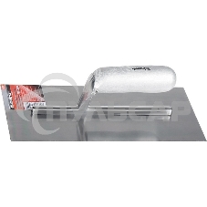 Гладилка Matrix стальная, 280 x 130 мм, зеркальная полировка, деревянная ручка Гладилка Matrix стальная, 280 x 130 мм, зеркальная полировка, деревянная ручка