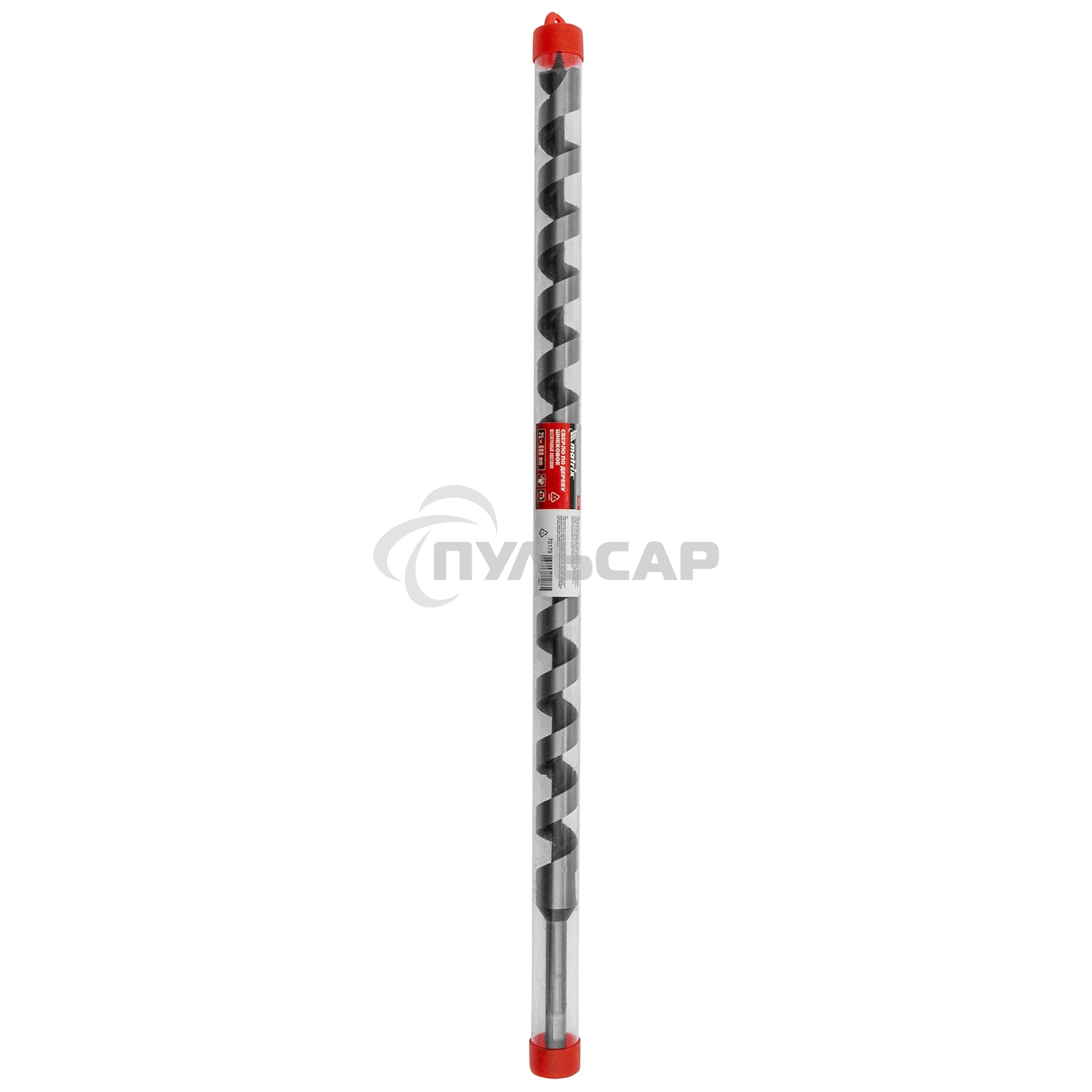 Сверло по дереву Matrix шнековое, 25 х 600 мм, 6-гранный хвостовик