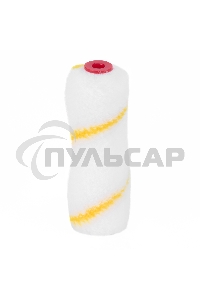 Мини-валик сменный для среднегладких поверх. синтет, 100мм ворс12мм D16мм Dруч.6мм, полиакр. MTX