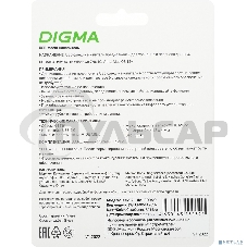 Флешка USB Digma R/W 64 Gb DRIVE2 DGFUM064A20SR USB 2.0 серебристый