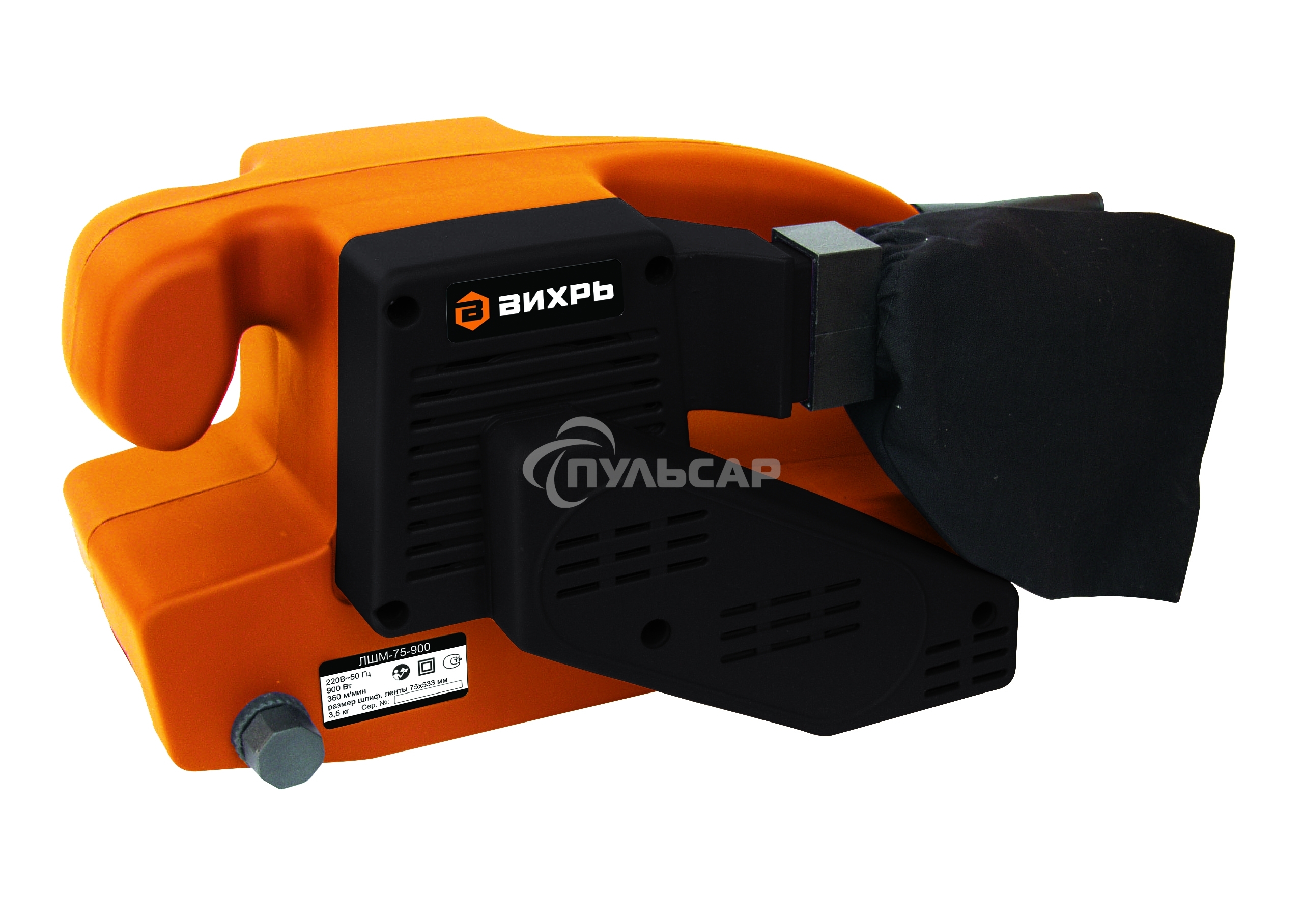 Ленточная шлифовальная машина ВИХРЬ ЛШМ-75/900 72/6/2