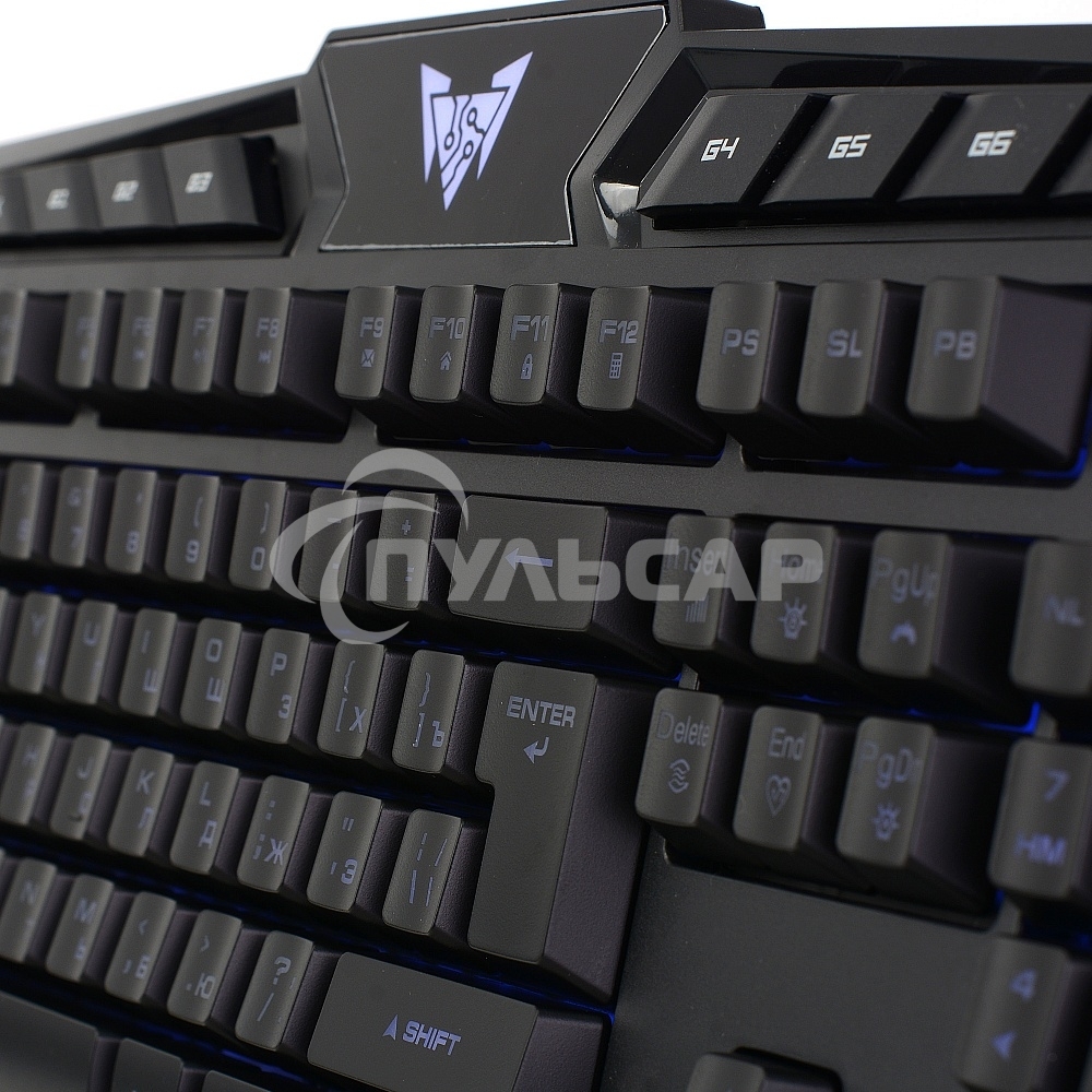 Клавиатура проводная CROWN CMGK-404, USB, черный