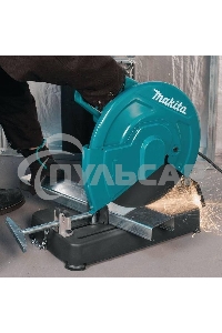 Пилы электрические дисковые, торцовочные Makita LW1401 Пила монтаж,2200Вт,3800об\м,диск-ф355х25.4мм,рез-70х233мм,16.6кг,кор