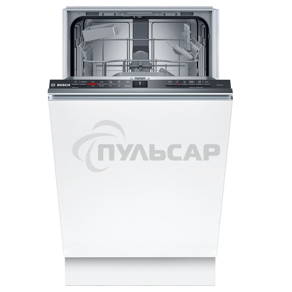 Встраиваемая посудомоечная машина Bosch SPV2HKX42E, черный, 44.8 см, 10 компл., 46 дБ, класс E