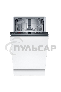 Встраиваемая посудомоечная машина Bosch SPV2HKX42E, черный, 44.8 см, 10 компл., 46 дБ, класс E