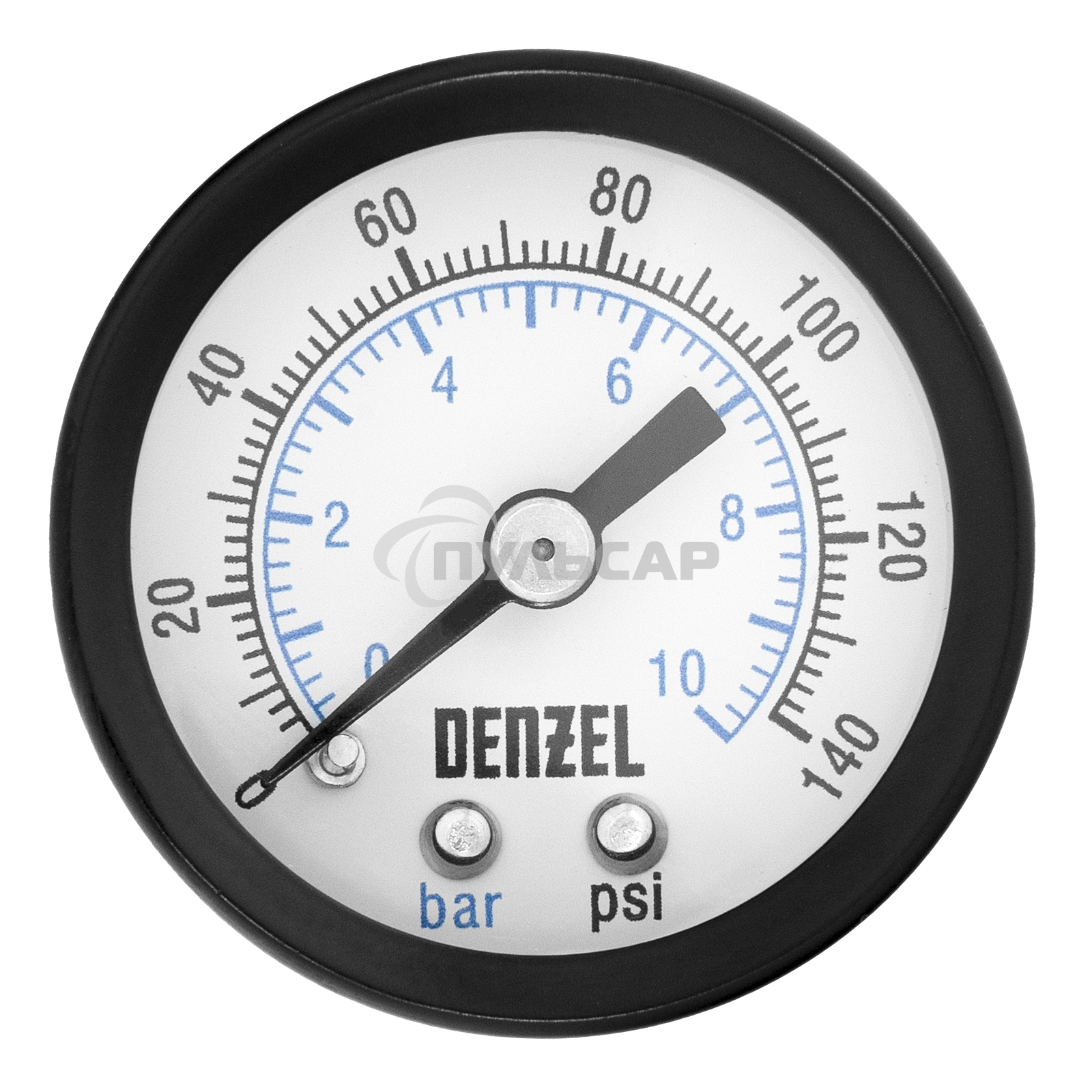 Воздушный манометр Denzel G10, 40 мм, 1/8