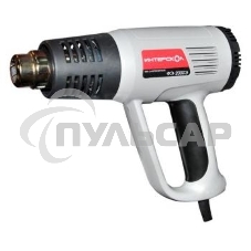 Фен строительный ИНТЕРСКОЛ ФЭ-2000Э 2000Вт, 80-600 °С,поток 300-500л/мин, 0.8кг 192.0.1.00