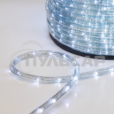 Дюралайт Neon-night LED, свечение с динамикой (3W) - белый Эконом 24 LED/м, бухта 100м