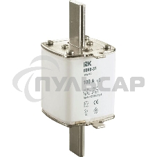 Вставка плавкая ППНИ-37 100А габарит 2 ИЭК DPP40-100