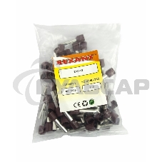 Наконечник штыревой втулочный изолированный F-18 мм 10 мм² (НШВи 10-18) слоновая кость Rexant