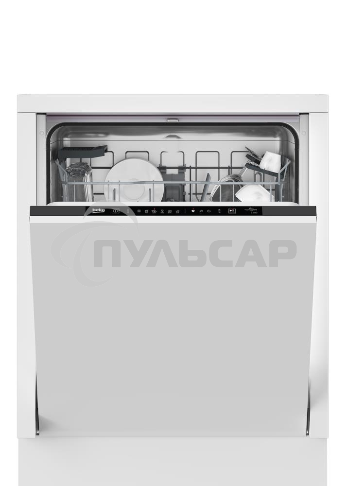 Встраиваемая посудомоечная машина Beko BDIN16420, белый, 59.8 см, 14 компл., 48 дБ, класс A