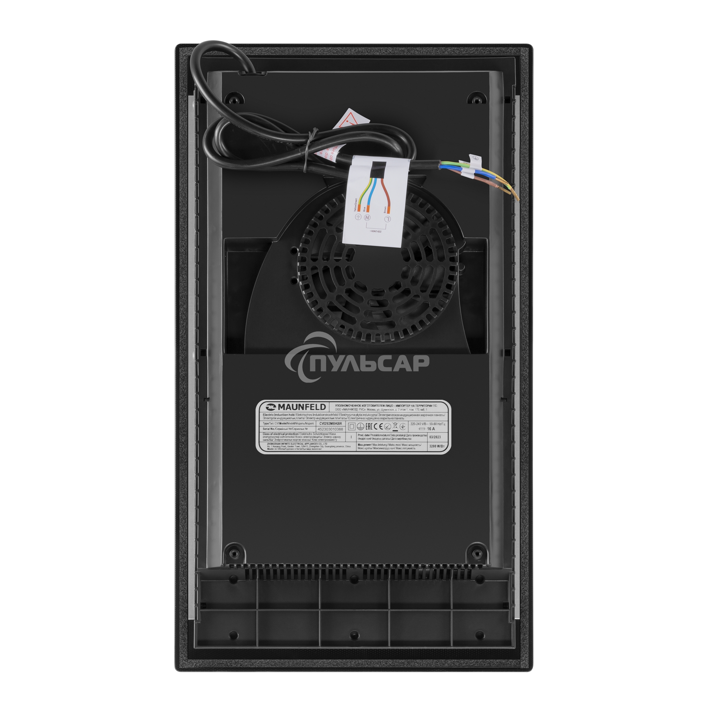 Индукционная варочная панель Maunfeld CVI292MBKBR
