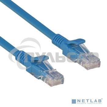 Патч-корд ExeGate UTP-RJ45-RJ45-5e-5M-BL, UTP, cat.5e, 5м, синий