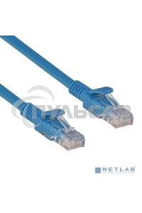 Патч-корд ExeGate UTP-RJ45-RJ45-5e-5M-BL, UTP, cat.5e, 5м, синий