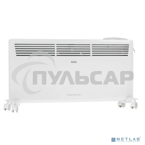 Конвектор Ballu Enzo BEC/EZER-2000 белый, 2000 Вт, 25 м2, термостат, дисплей