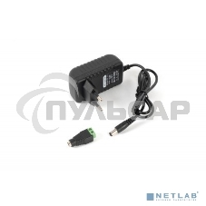 Источник питания Mollusk-VRK 12/1 12В, 1А. Сетевой диапазон 110-245В встр. вилка