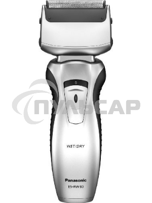 Электробритва сетчатая Panasonic ES-RW30S реж.эл.:2 питан.:аккум. серебристый