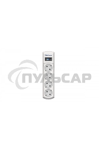 Сетевой фильтр Pilot mini 10м (4 розетки) белый (коробка)