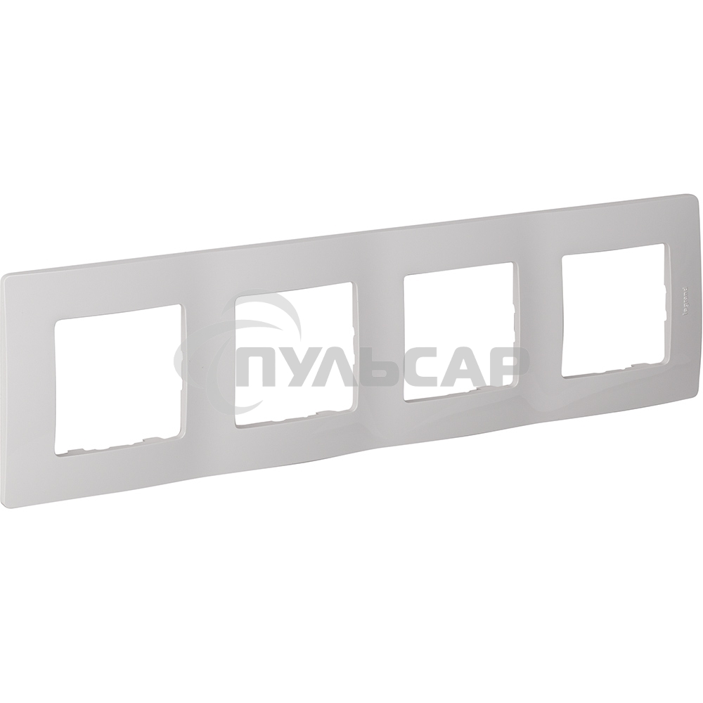 Рамка 4 поста, бел. ETIKA 