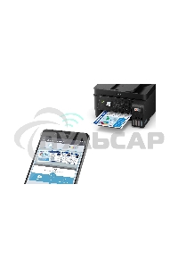 МФУ струйное Epson L5290 (C11CJ65512/C11CJ65508/C11CJ65407), A4, цветное, печ. до 33 стр/мин. (ч/б) до 15 стр/мин. (цвет), скан. до 12 стр/мин. (ч/б) 29 стр/мин. (цвет), 1440 x 5760 dpi (печать) 1200x2400dpi (скан.), USB, RJ-45, Wi-Fi