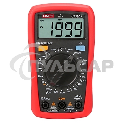 Портативный мультиметр UNI-T UT33C+
