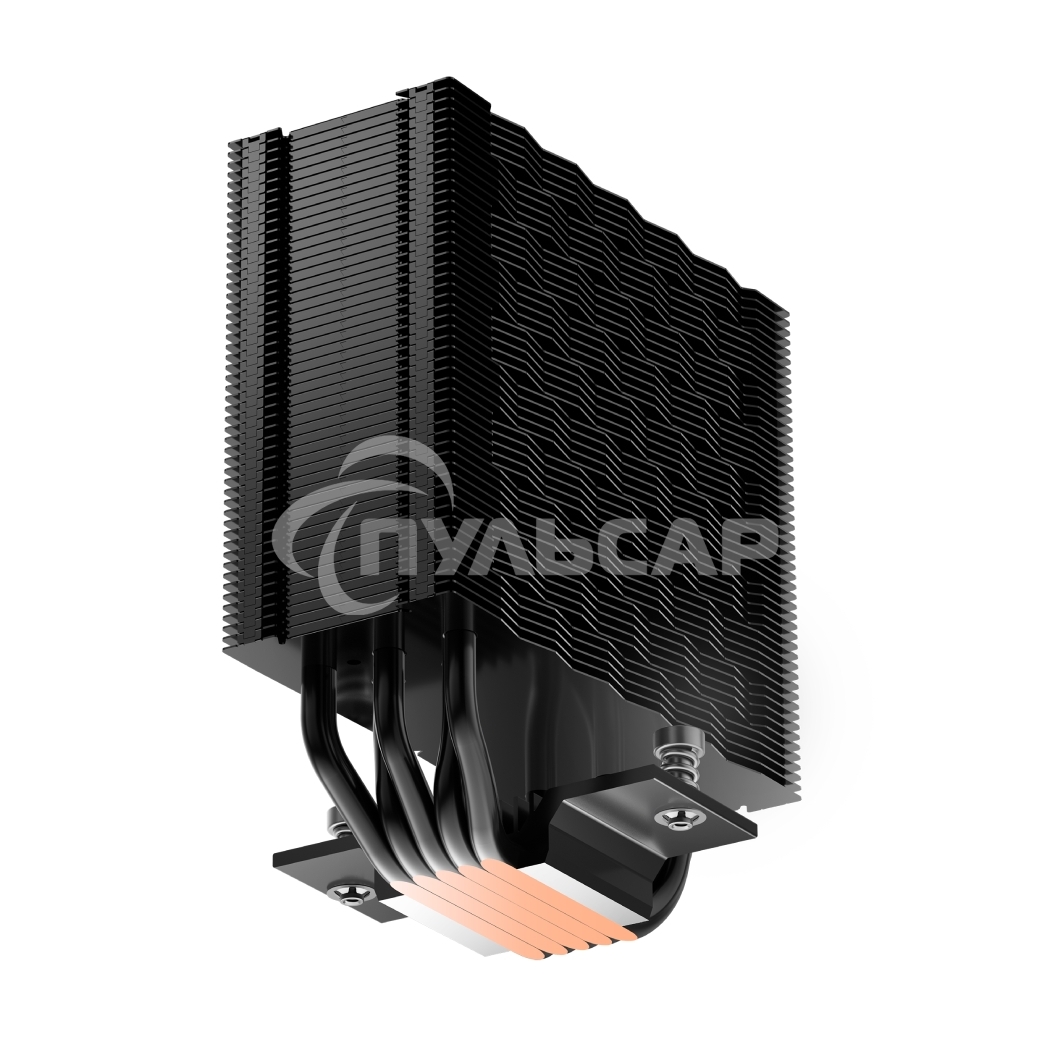 Кулер для процессора PCCooler RZ500 черный 120мм алюминий+медь 2200rpm 32db 4-pin 250W 155мм